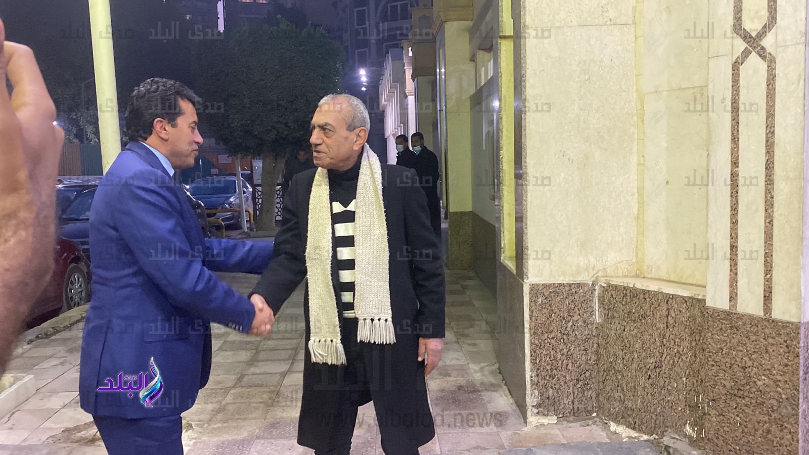 عزاء احمد مصطفي