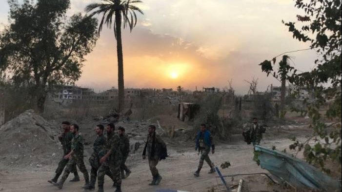  انفجار لغم أرضي يستهدف ميليشا موالية لإيران في سوريا