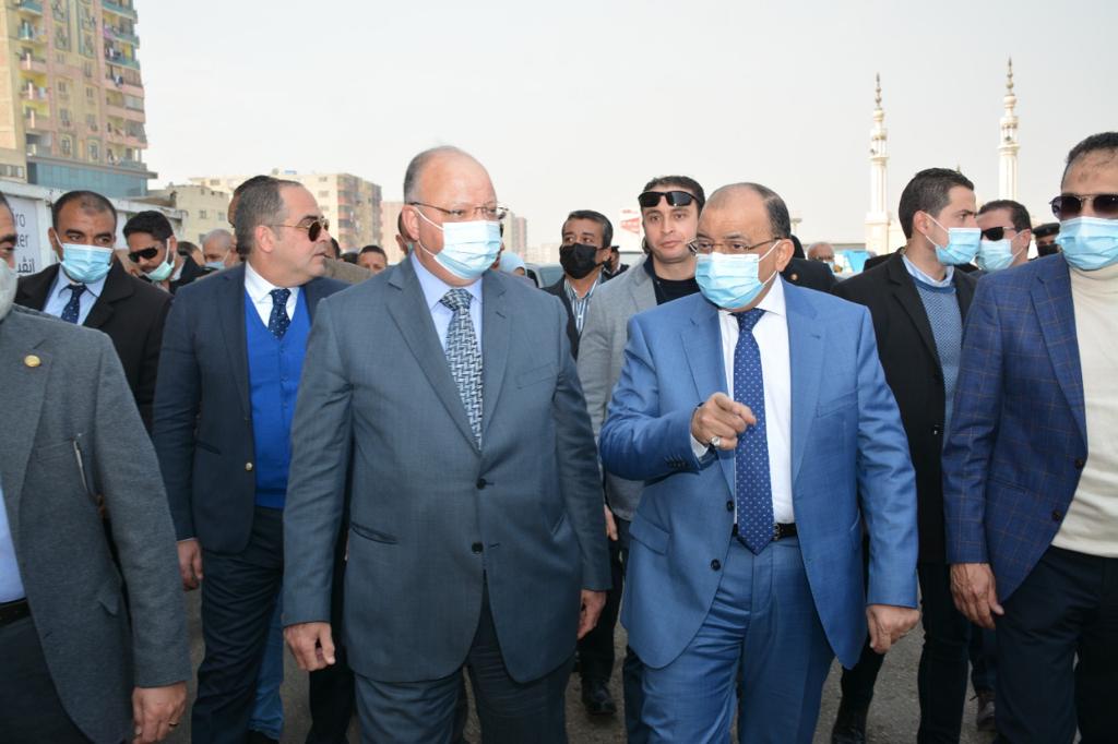 جولة وزير التنمية المحلية ومحافظ القاهرة