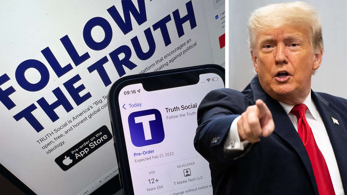 منصة ترامب "Truth" ضربة لفيسبوك وتويتر بعد تصدرها الهواتف 