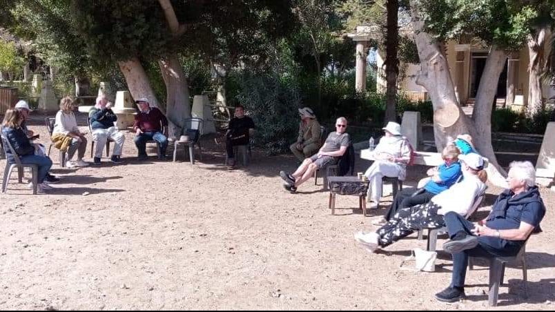 وفد سياحي متعدد الجنسيات يزور آثار المنيا 