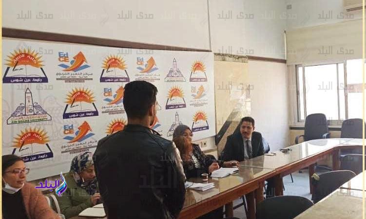 مسابقة الطالب المثالى والطالبة المثالية بكلية التربية جامعة عين شمس