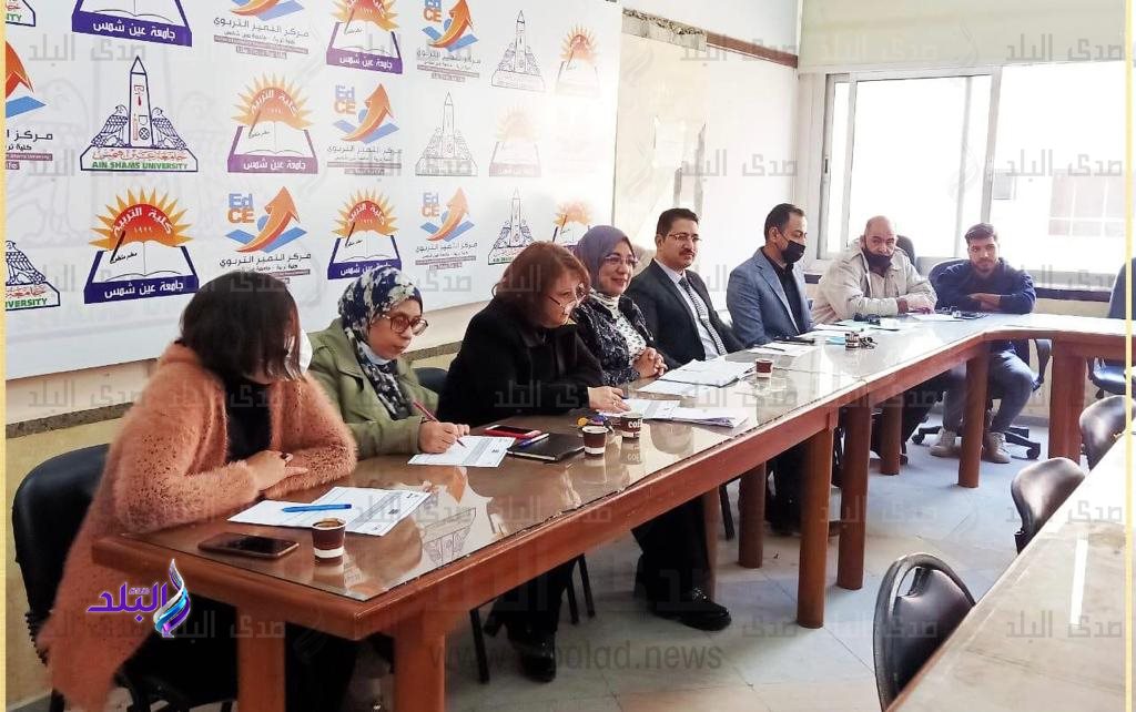 مسابقة الطالب المثالى والطالبة المثالية بكلية التربية جامعة عين شمس