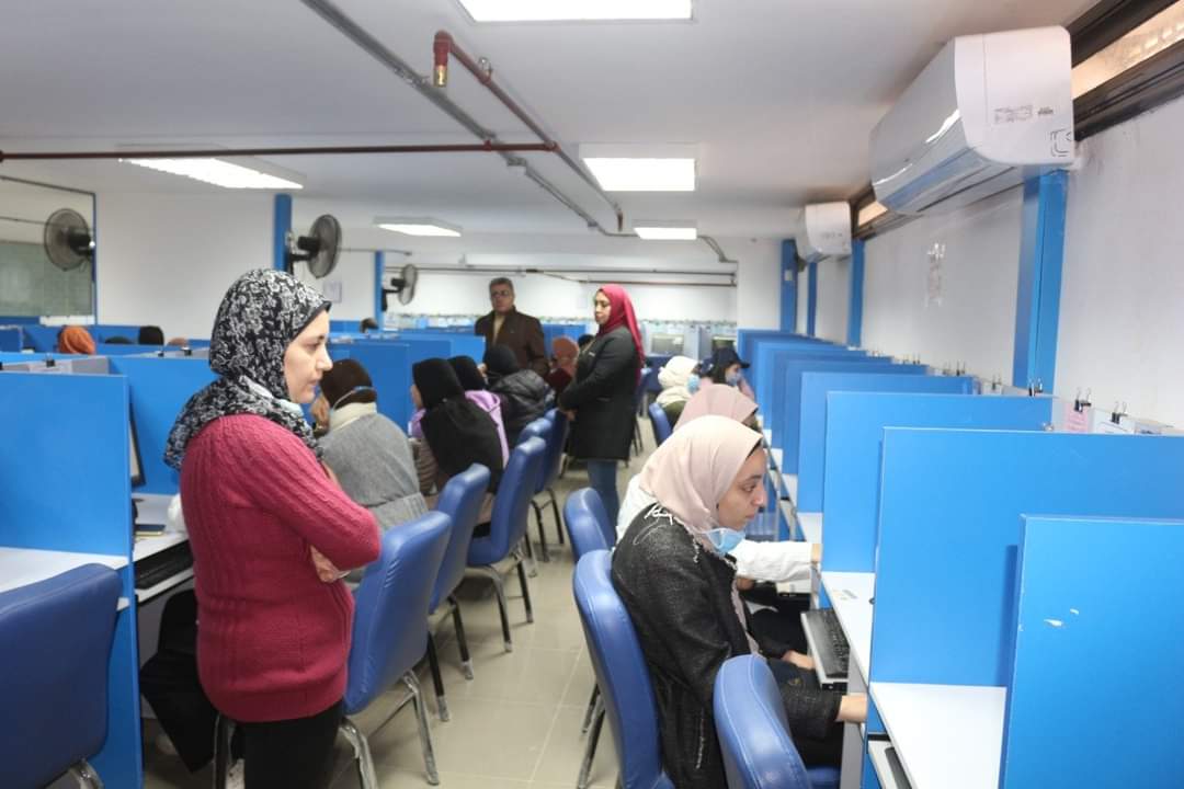 جانب من الاختبار