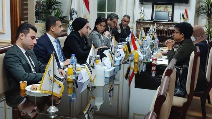 جانب من اللقاء 