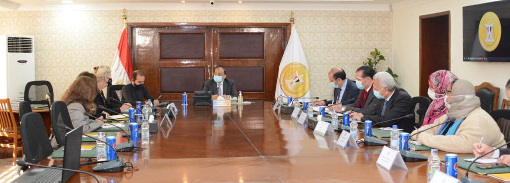 اجتماع وزير التنمية المحلية وصندوق الامم المتحدة للسكان