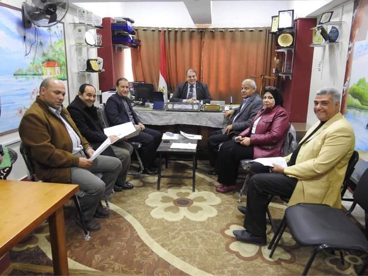 لجنة التغذية المدرسية في المنوفية