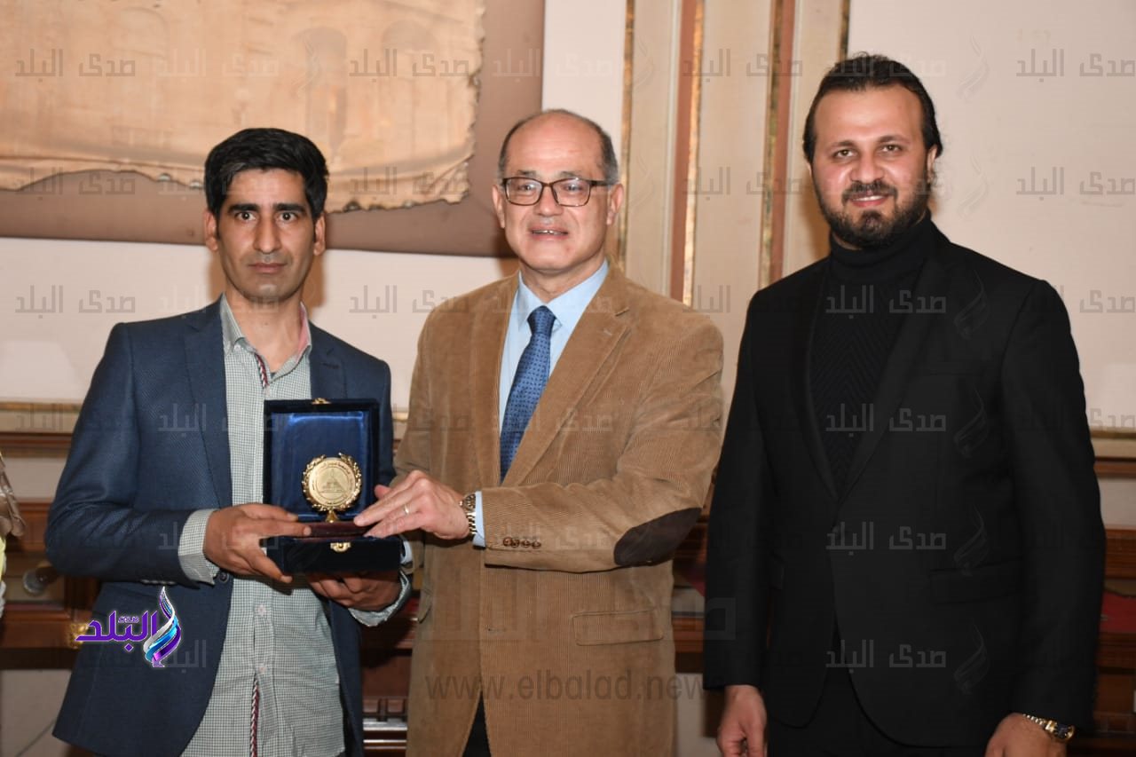 فاعليات ورشة عمل المؤلف العراقى قتيبة النعيمى بجامعة عين شمس
