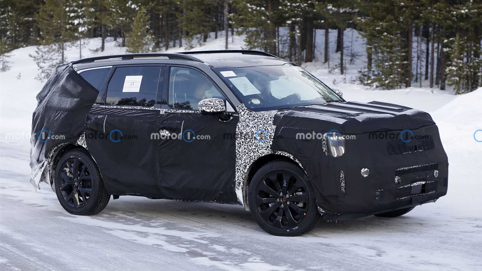 العدسات التجسسية ترصد سيارة كيا تيلورايد فيس ليفت موديل 2023