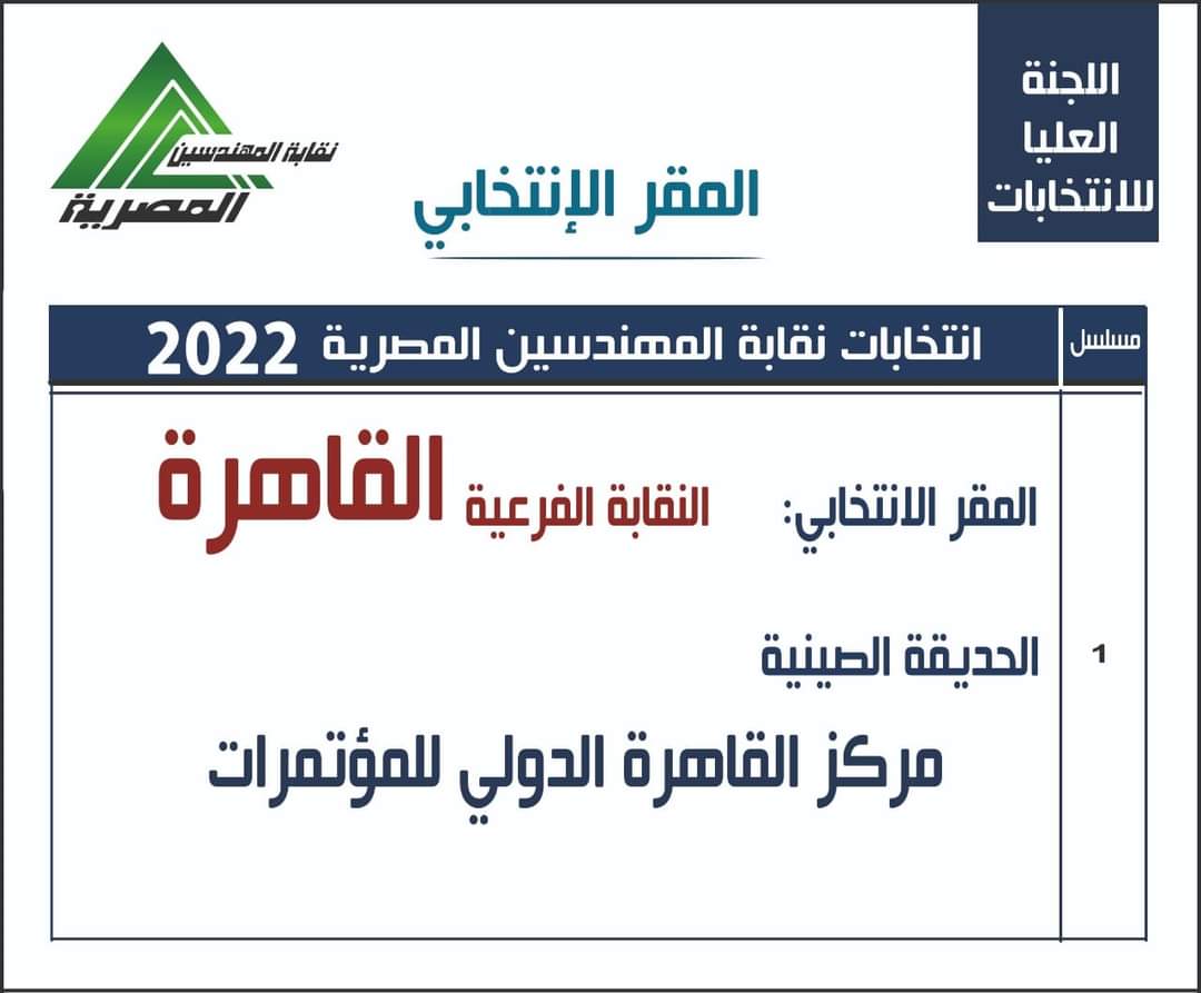 المقار الانتخابية 