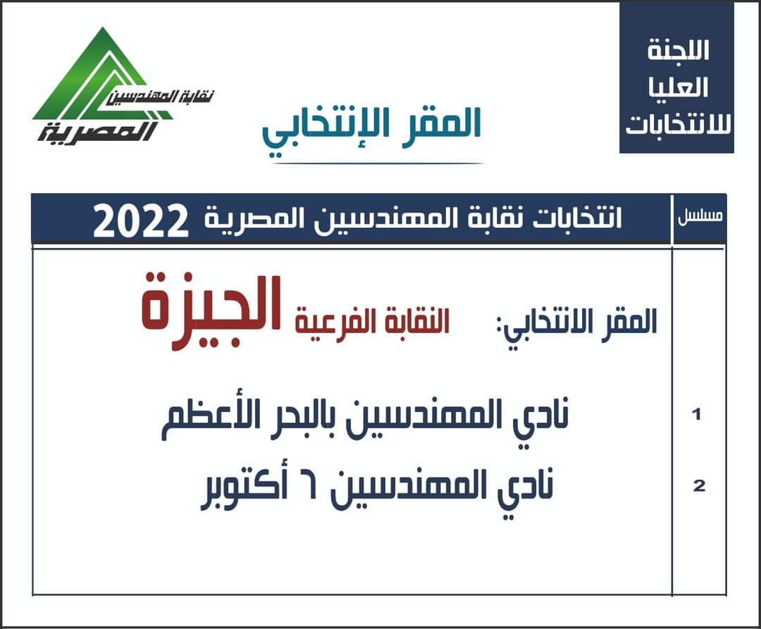 المقار الانتخابية