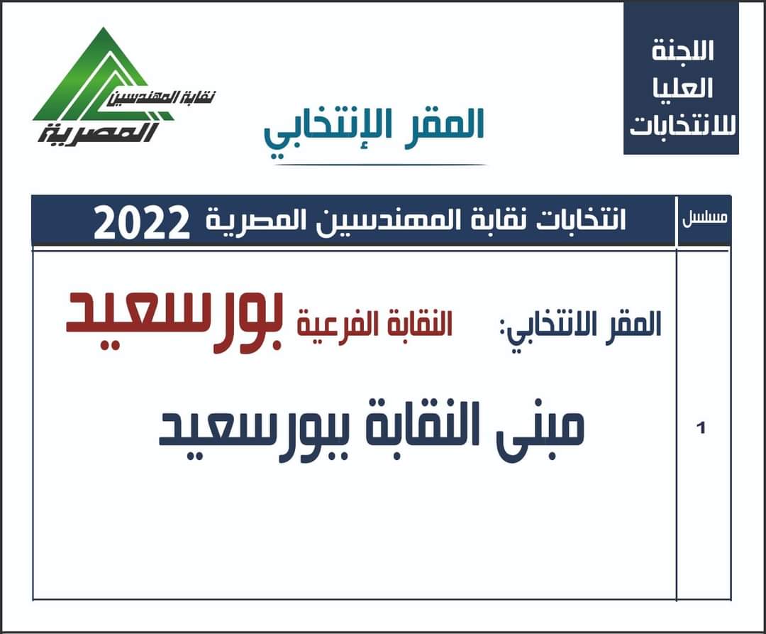 المقار الانتخابية