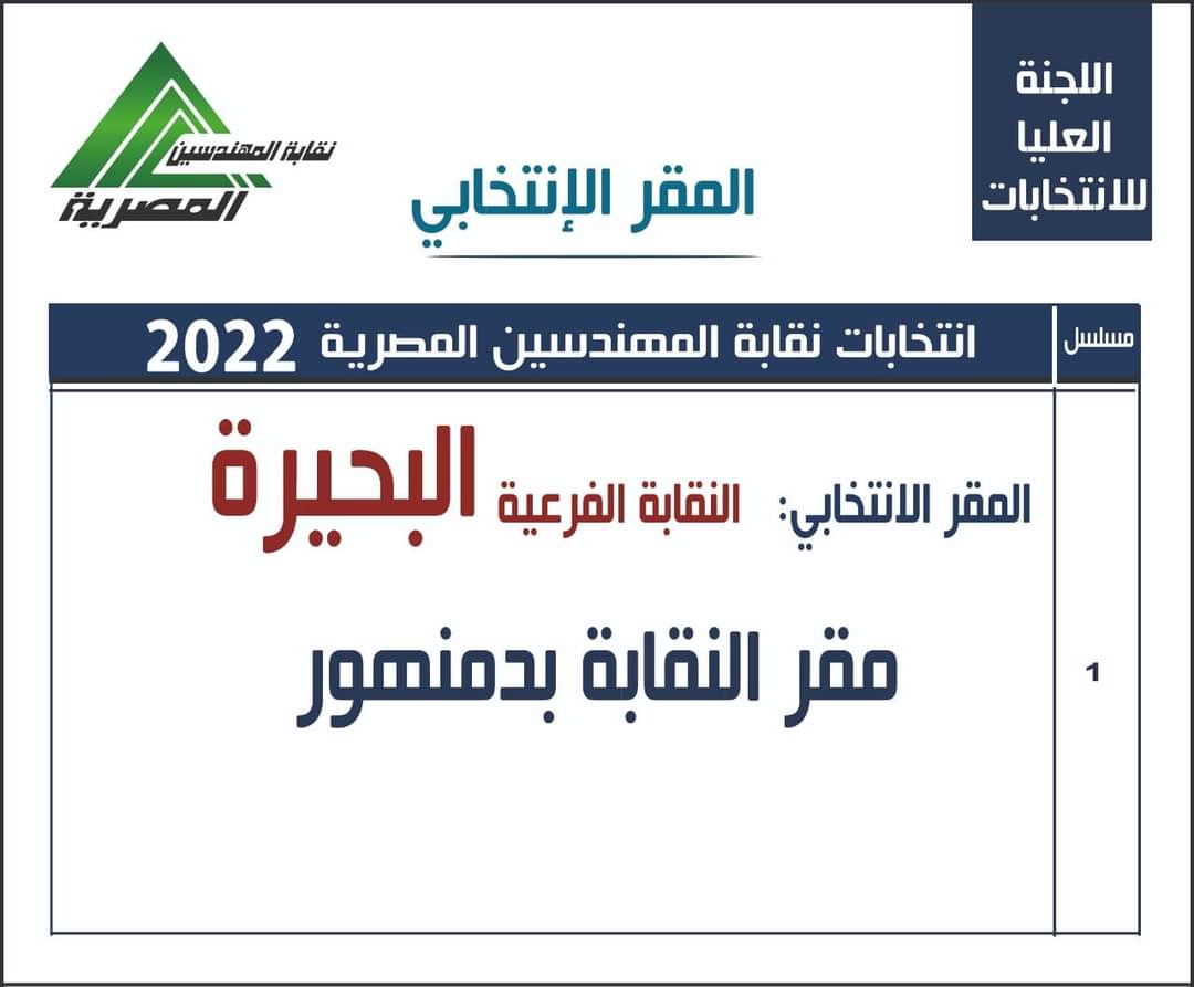 المقار الانتخابية