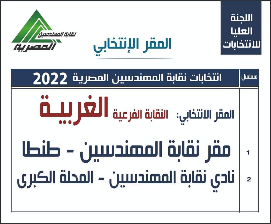 المقار الانتخابية