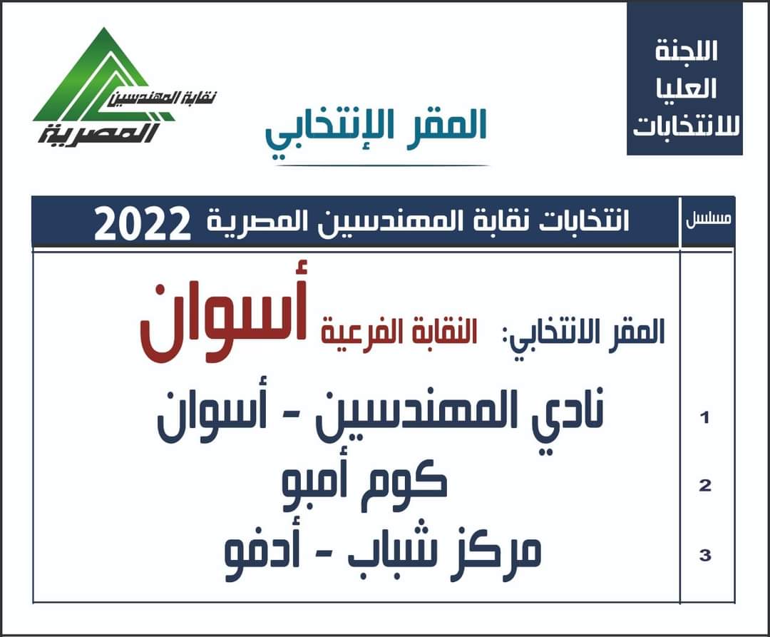 المقار الانتخابية