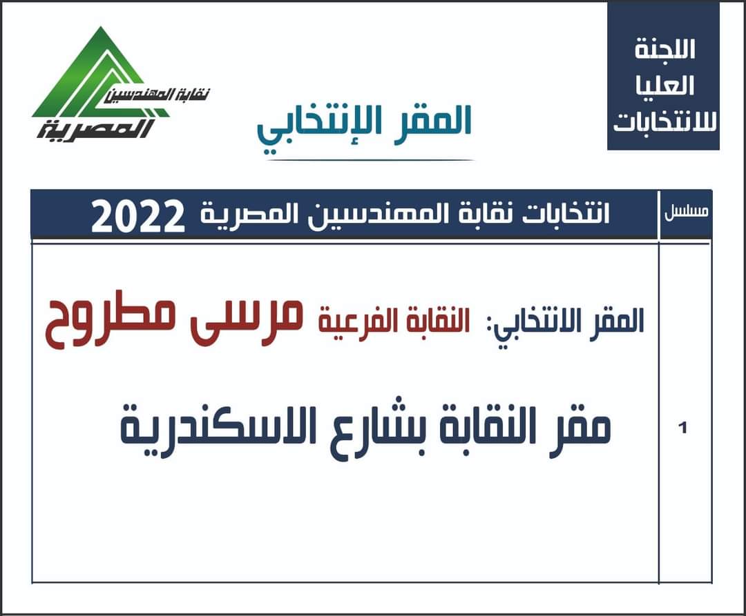 المقار الانتخابية