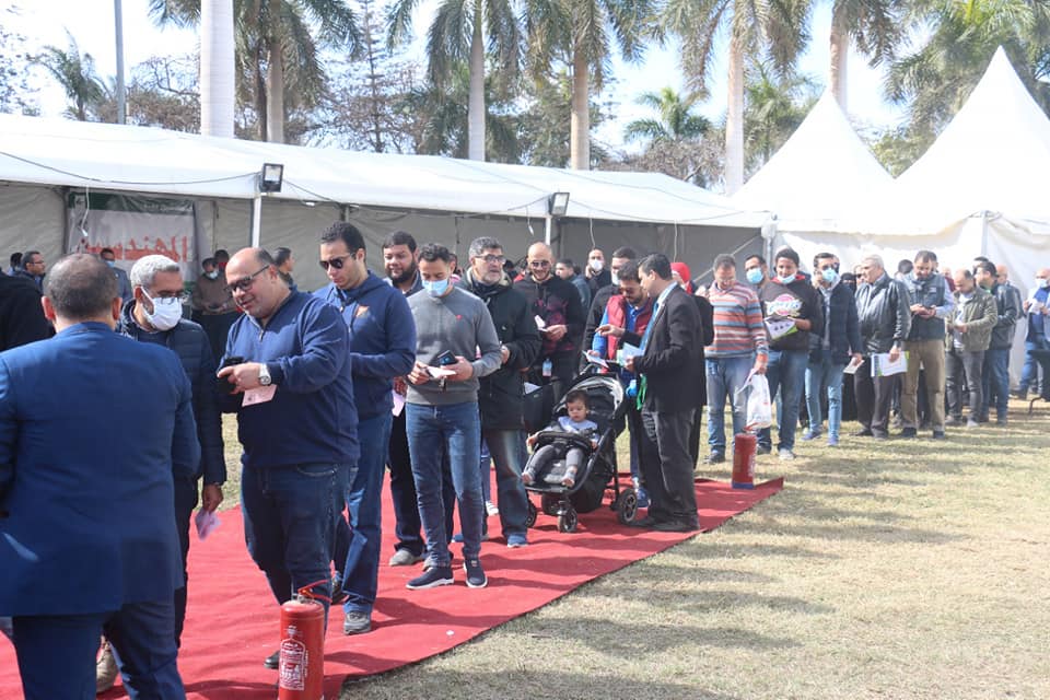 إقبال كثيف للمشاركة بانتخابات المهندسين