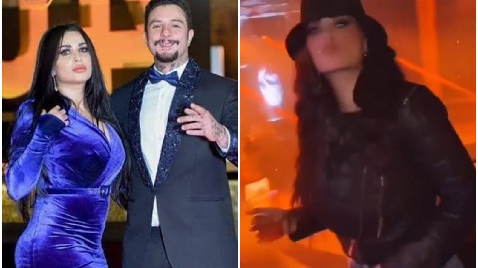 أحمد الفيشاوي وطليقته ندى الكامل