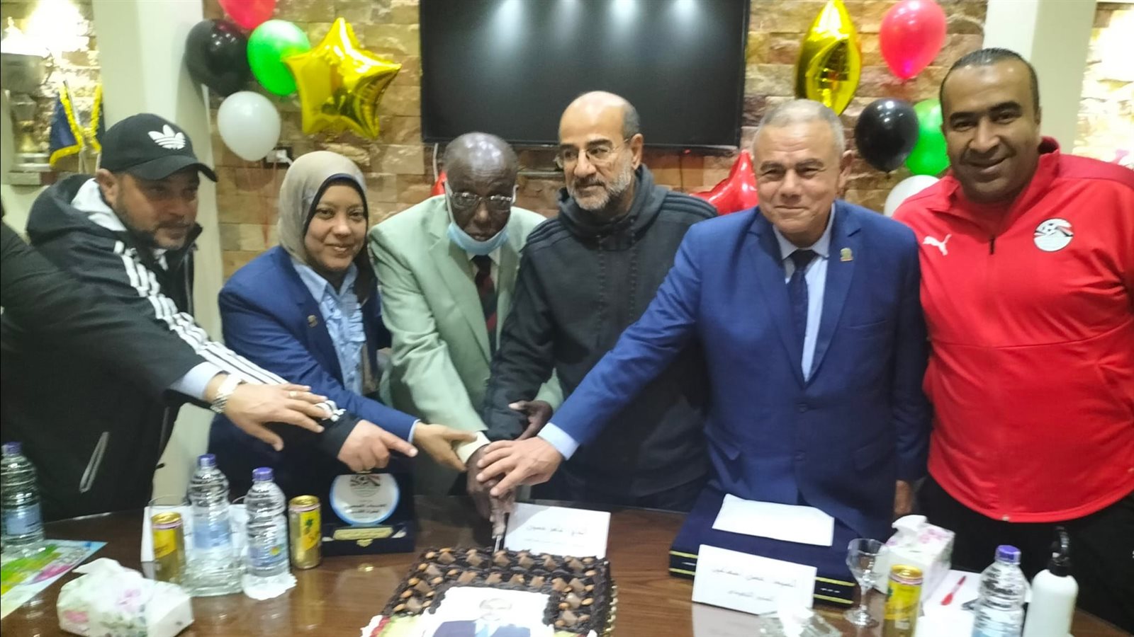 احتفالية لكابتن عامر حسين بمنطقة الإسكندرية
