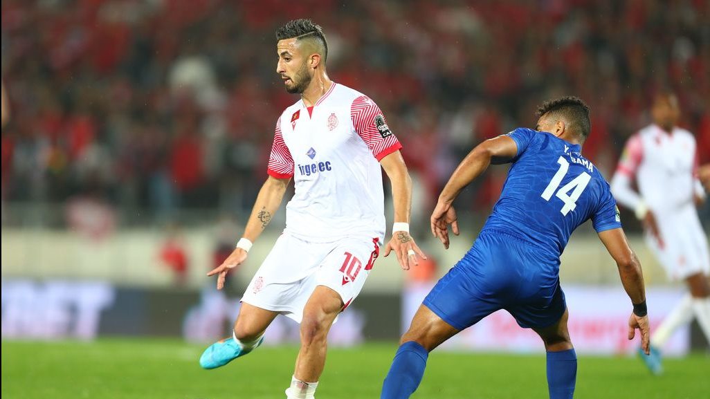 جانب من لقاء الزمالك والوداد جانب من لقاء الزمالك والوداد