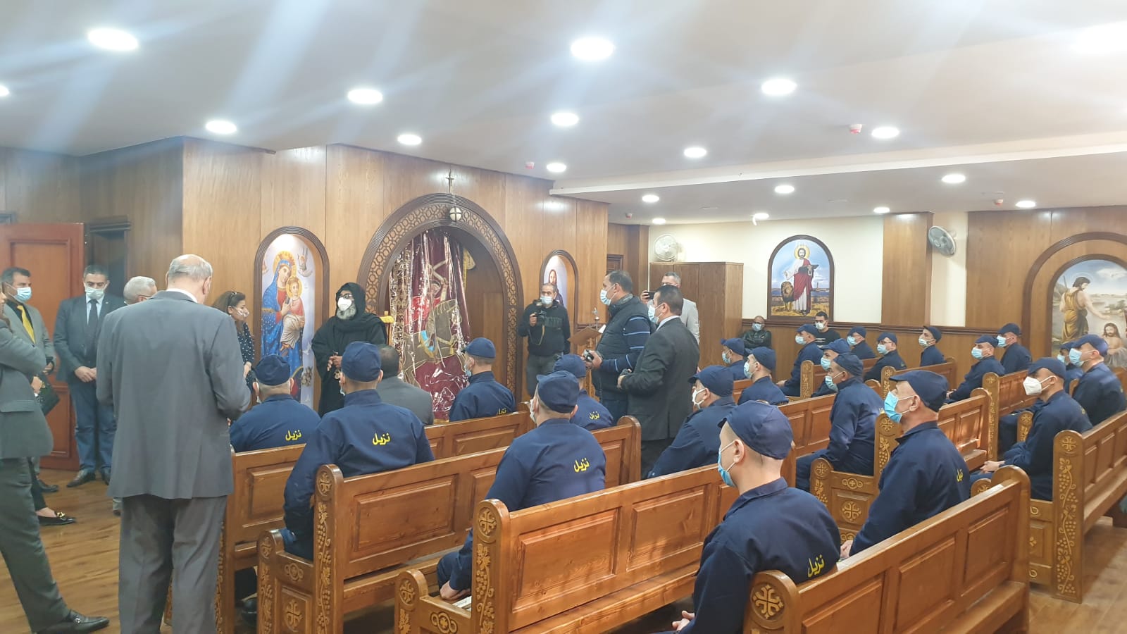 جانب من الزيارة