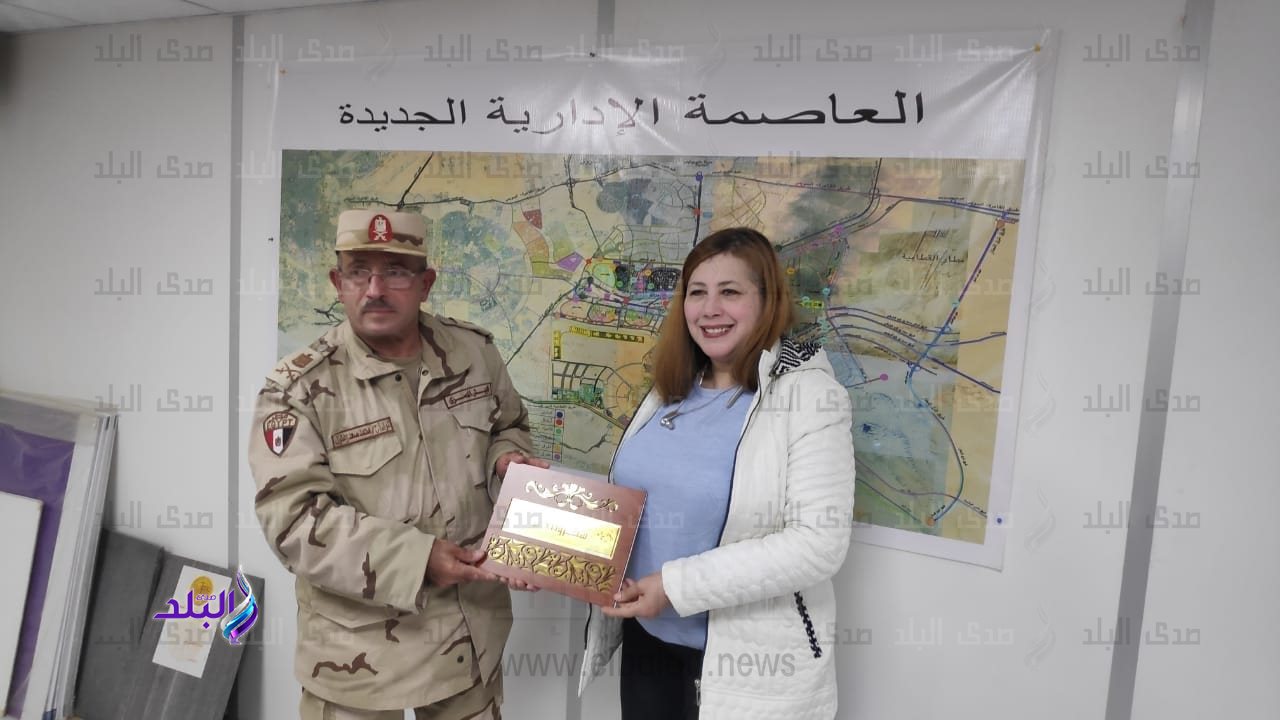 جانب من زيارة جامعة عين شمس العاصمة الادارية الجديدة