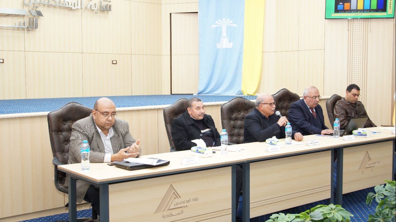 اجتماع بنقابة مهندسين الإسكندرية