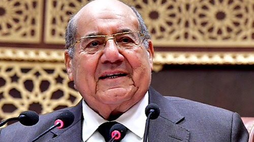  المستشار عبد الوهاب عبد الرازق رئيس مجلس الشيوخ 