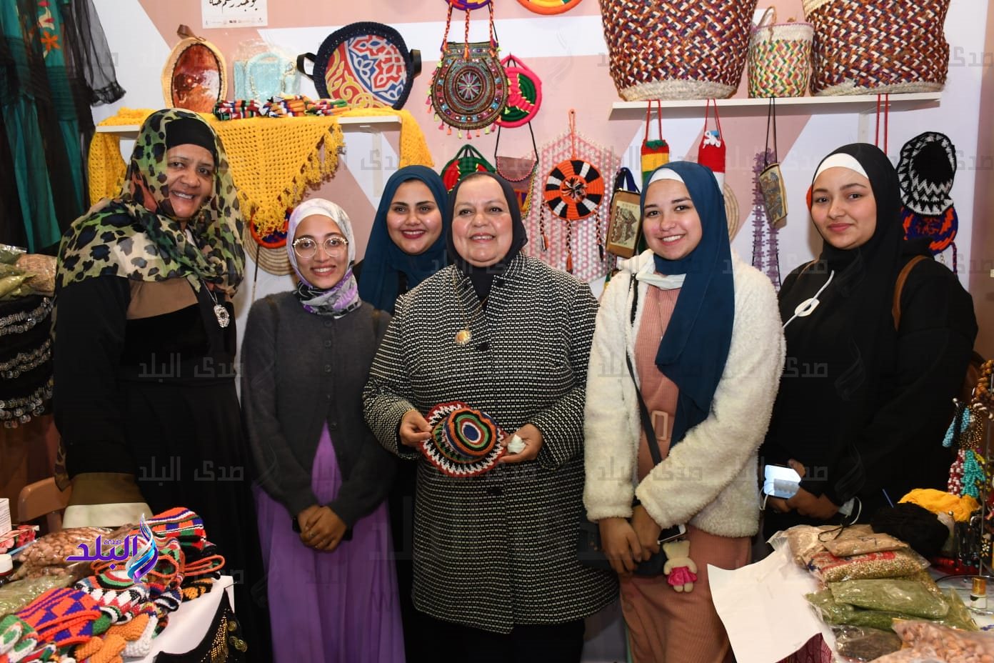 زيارة جامعة عين شمس لمعرض 