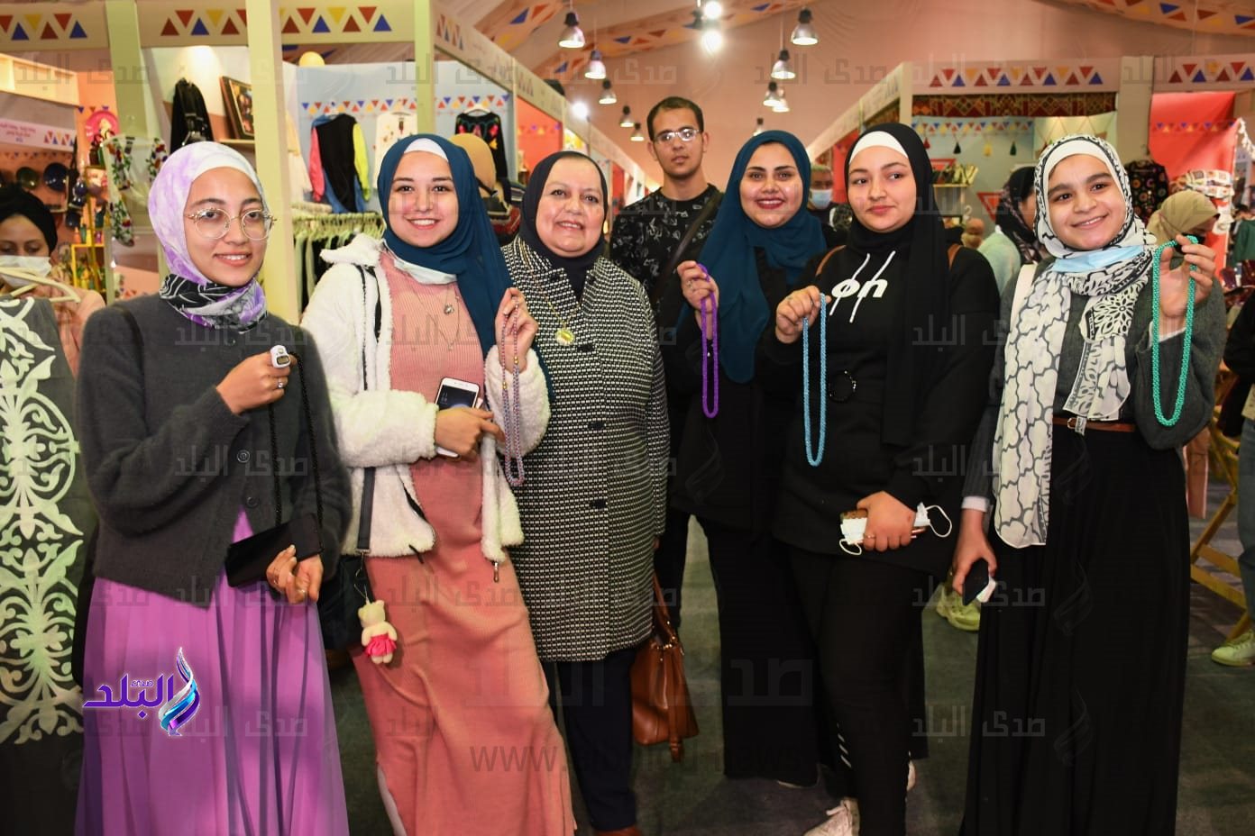 زيارة جامعة عين شمس لمعرض 