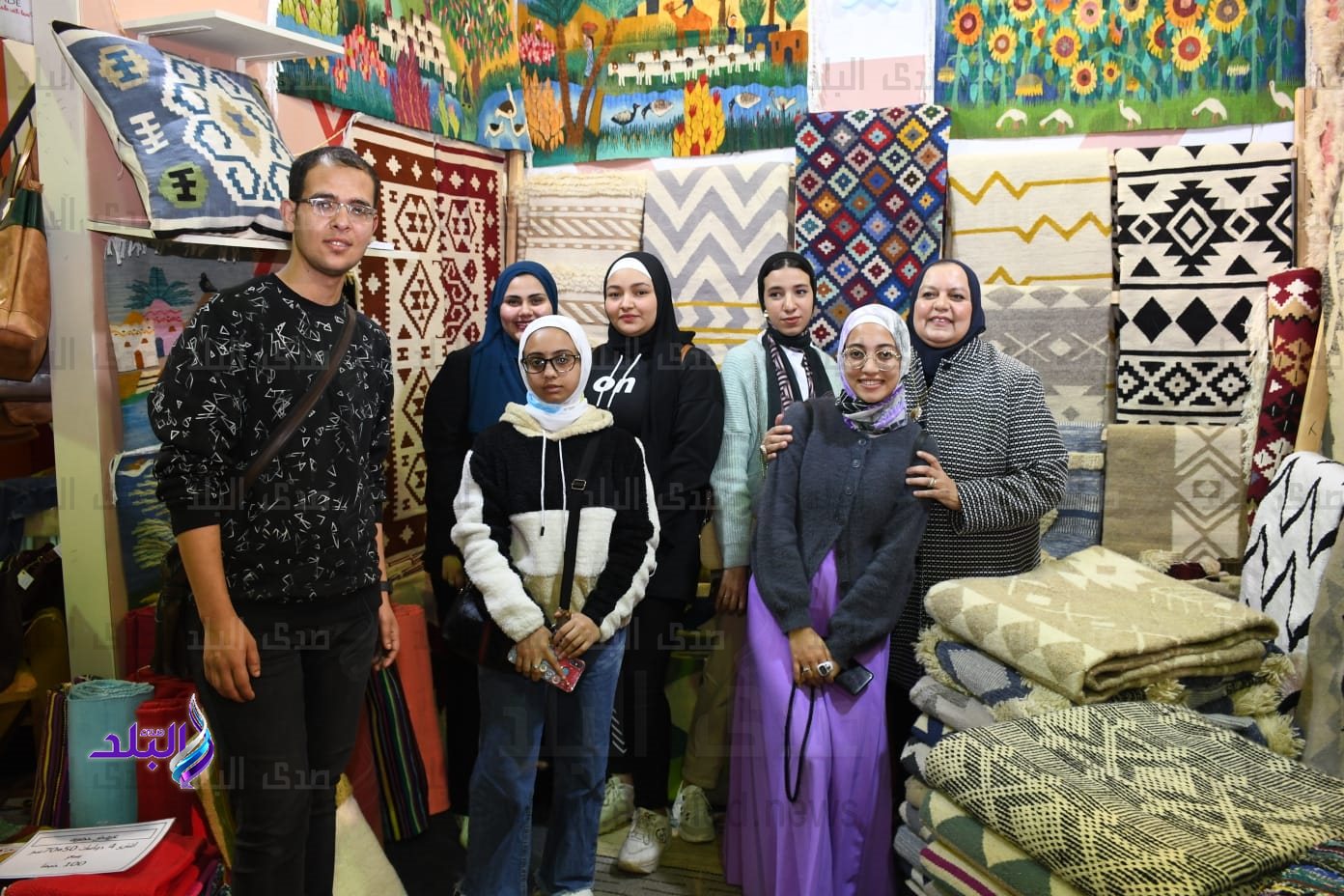 زيارة جامعة عين شمس لمعرض 