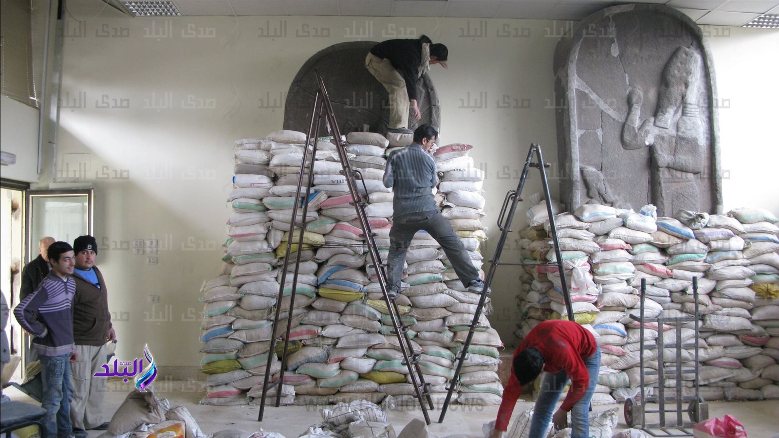 تأمين متحف حلب خلال الحرب السورية
