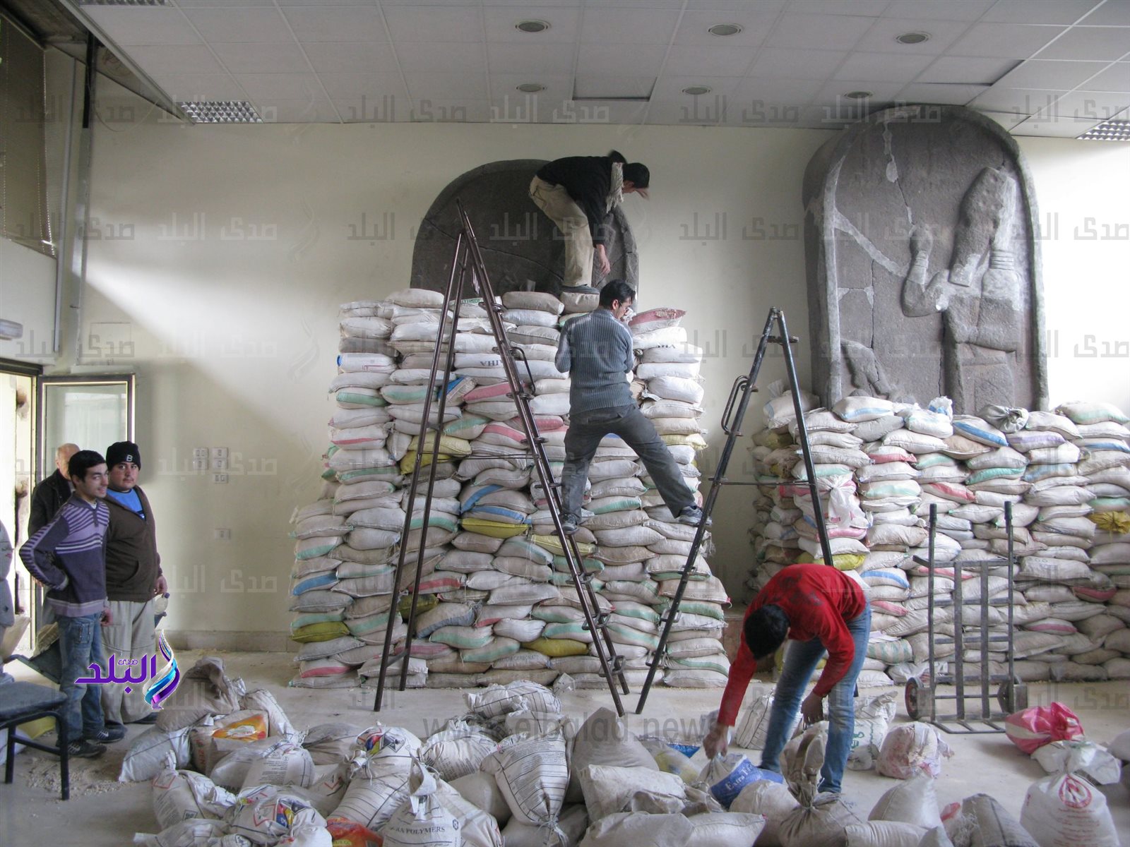 تأمين متحف حل أثناء الحرب (3)