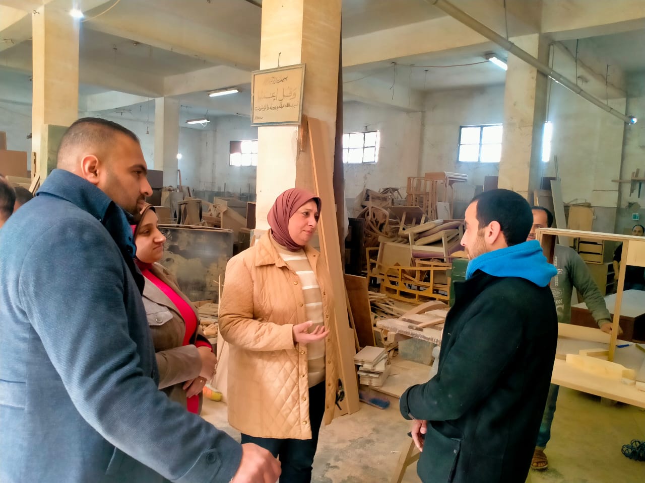 حملة على مصانع غرب الإسكندرية