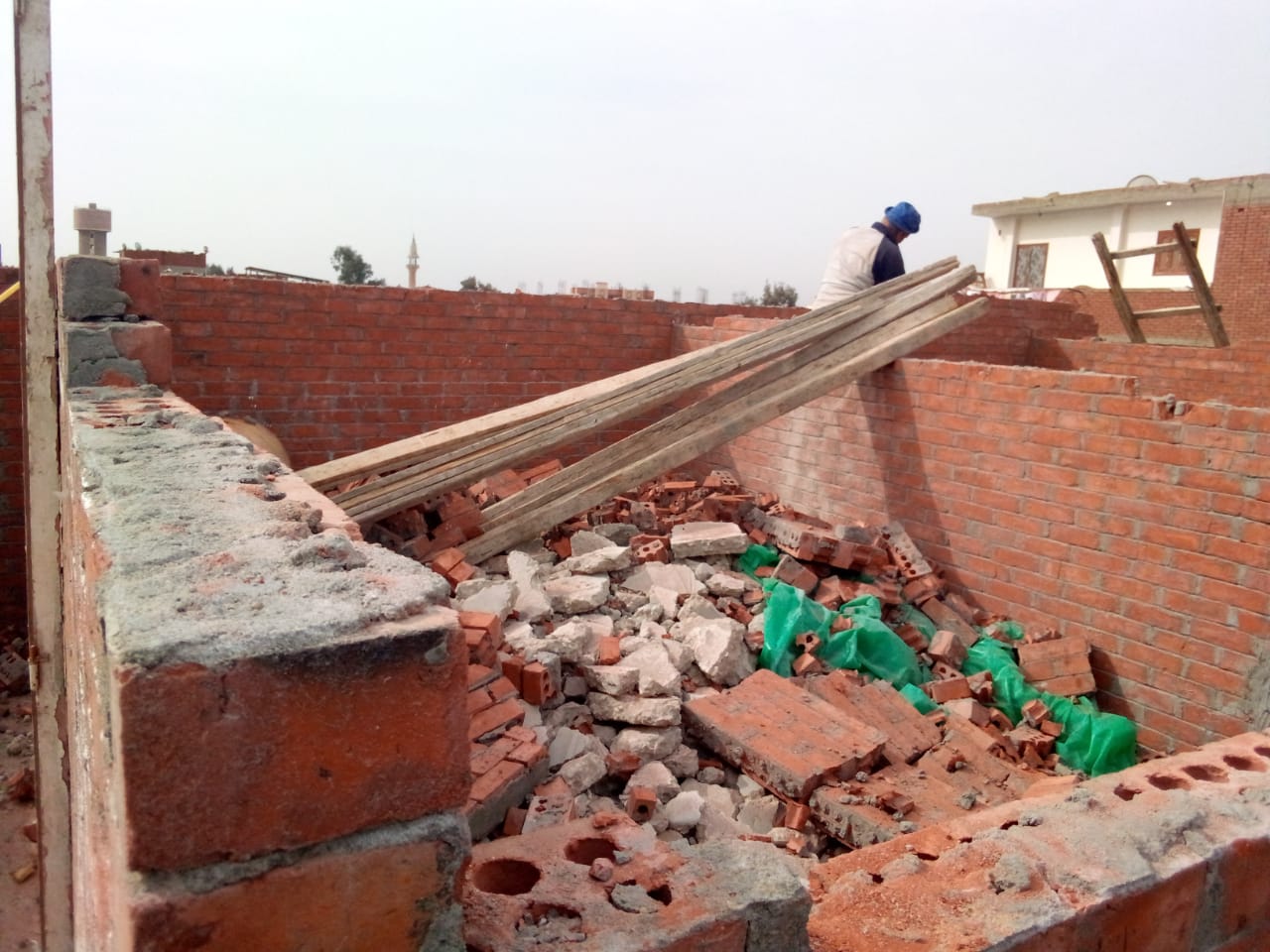 إزالة تعديات في المنوفية