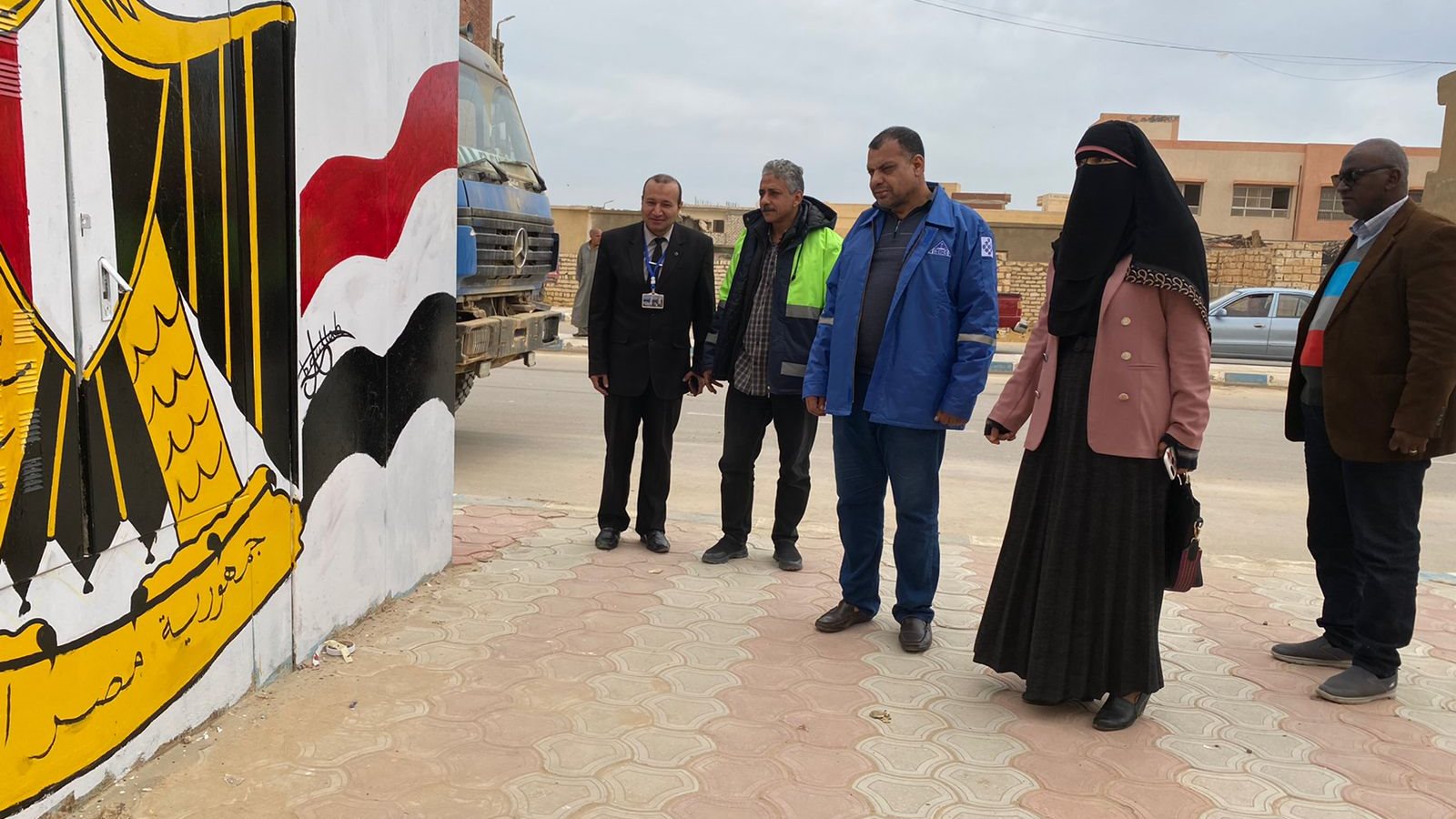 الاعمال الفنية لطلاب المدرسة النووية 