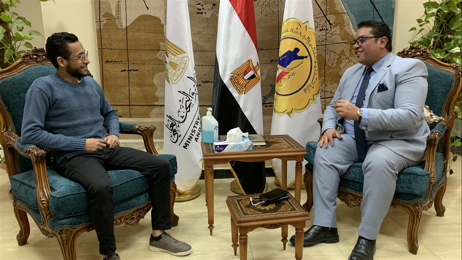 مدير معهد اعداد القادة 