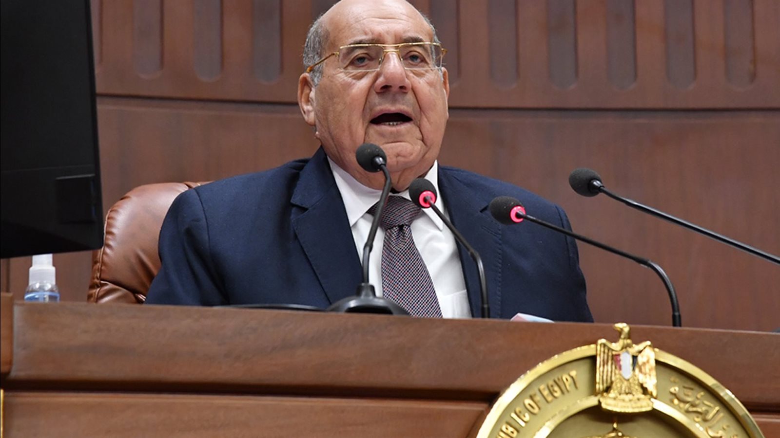 المستشار عبد الوهاب عبد الرازق رئيس مجلس الشيوخ