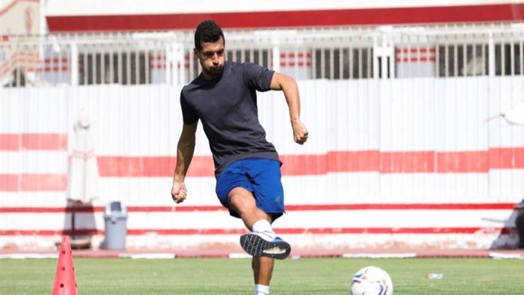 طارق حامد لاعب الزمالك - صورة أرشيفية