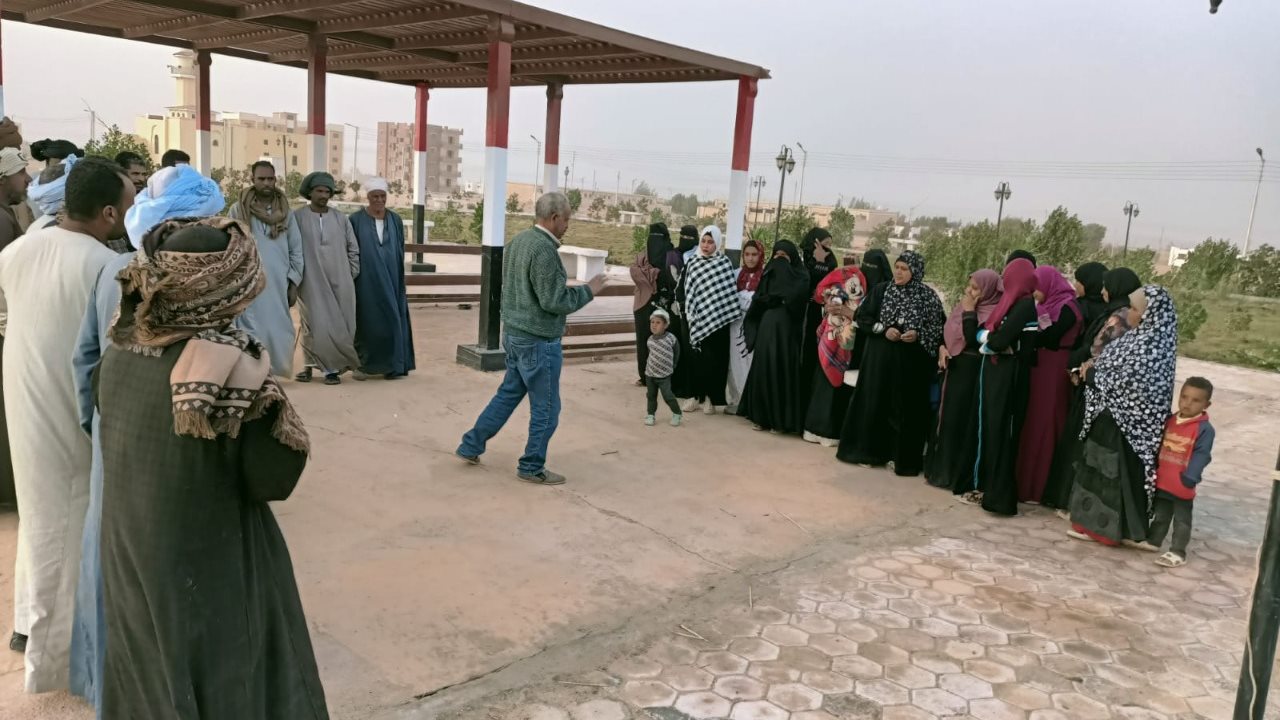 جانب من إحتفال الإتحاد النوعى للبيئة بأسوان 