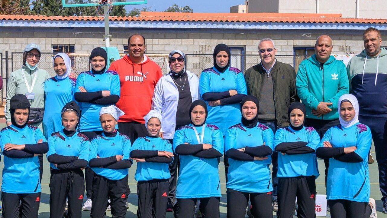مشاركة قوية لمنتخب شمال سيناء في دوري منتخبات كرة السلة للصم