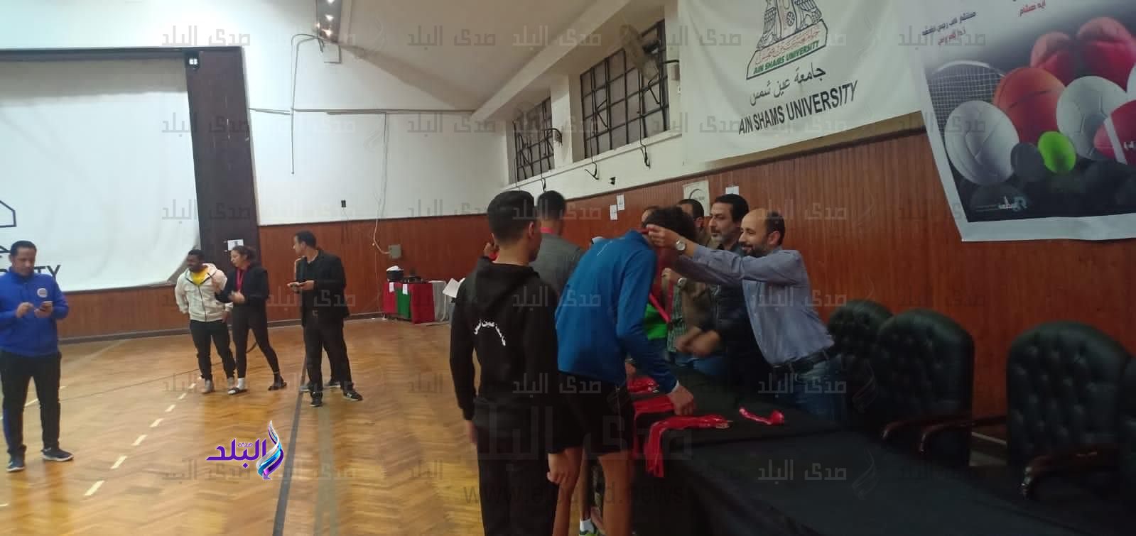 منتخب الريشة الطائرة لجامعة عين شمس 