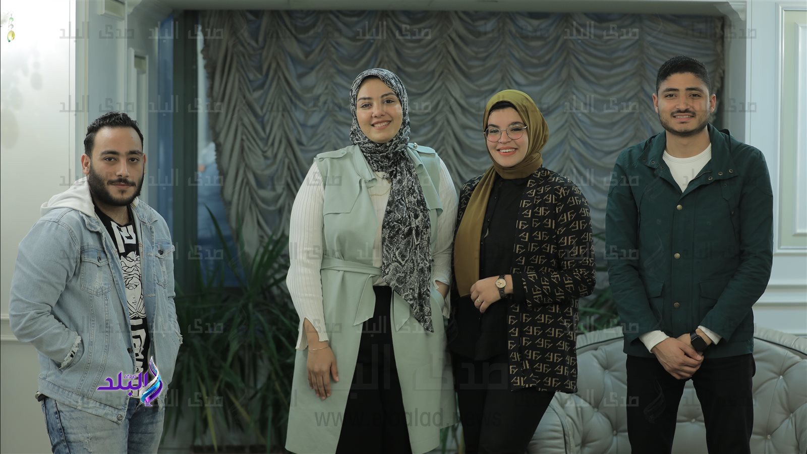 إتحاد طلاب جامعة حلوان ومحرر صدى البلد 