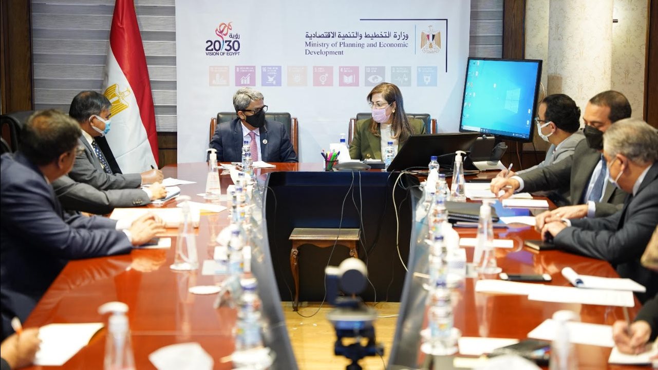 وزيرة التخطيط  تستقبل وزير الدولة للشؤون الخارجية ببنجلاديش
