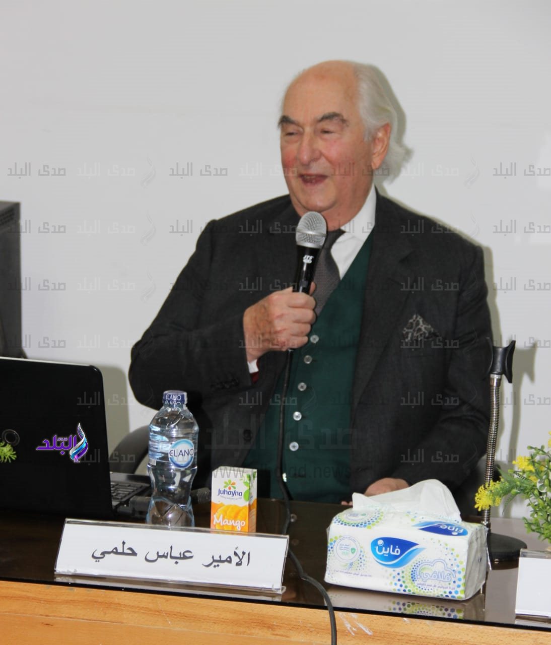 الأمير عباس حلمي الثالث بضيافة كلية الآثار جامعة عين شمس  