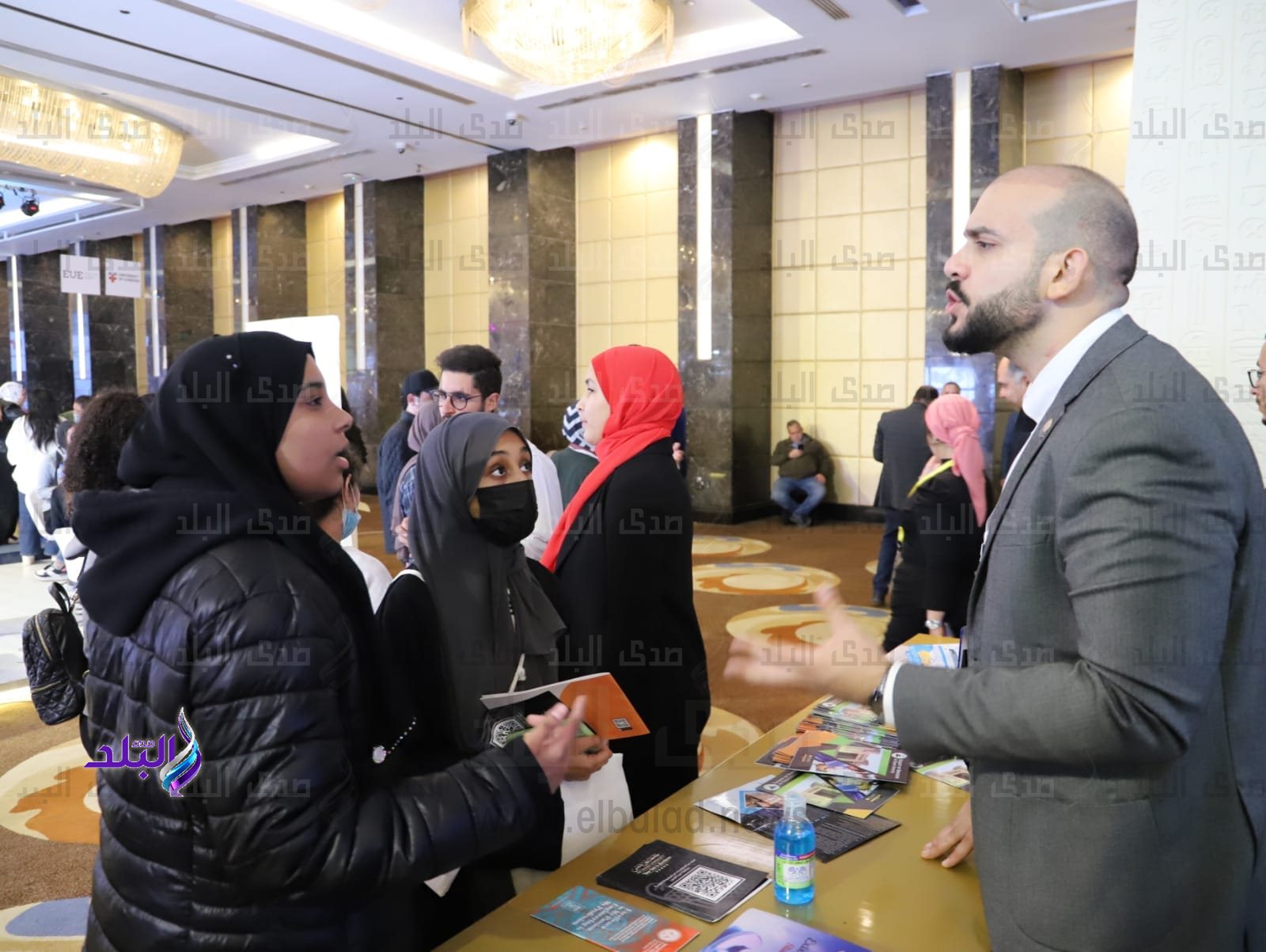 جناح جامعة عين شمس بالملتقى الدولي للجامعات والمنح EDUGATE