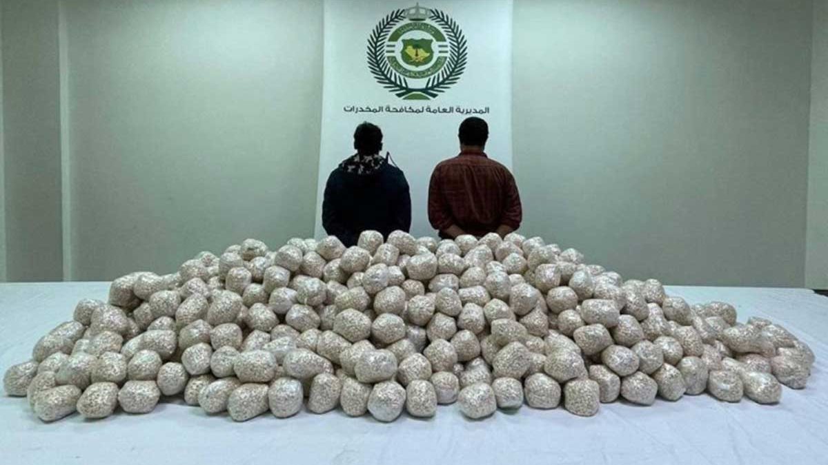 جانب من المضبوطات  جانب من المضبوطات