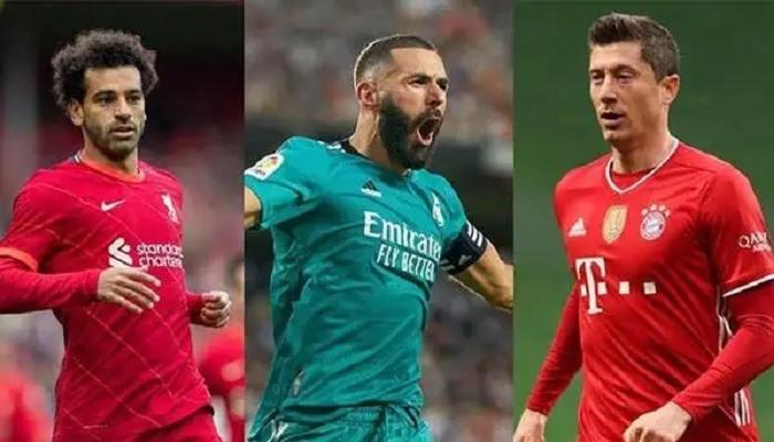 ليفاندوفسكي - بنزيما - صلاح