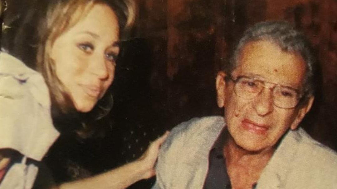 يوسف شاهين وانجي علي