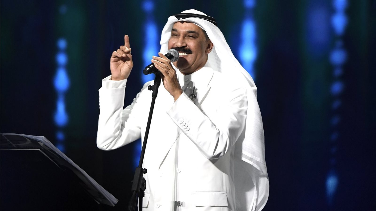 عبدالله الرويشد في حفل أمس